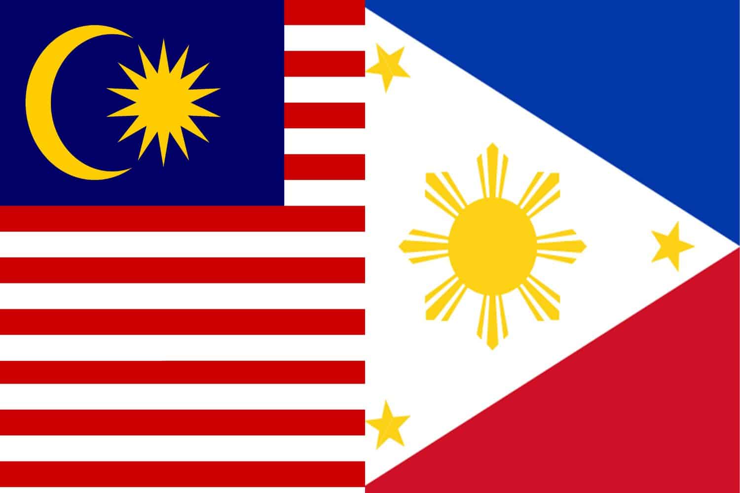 Malaysian Flag vs Philippine Flag Flags Flag of Malaysia Malaysian Flag vs Philippine Flag