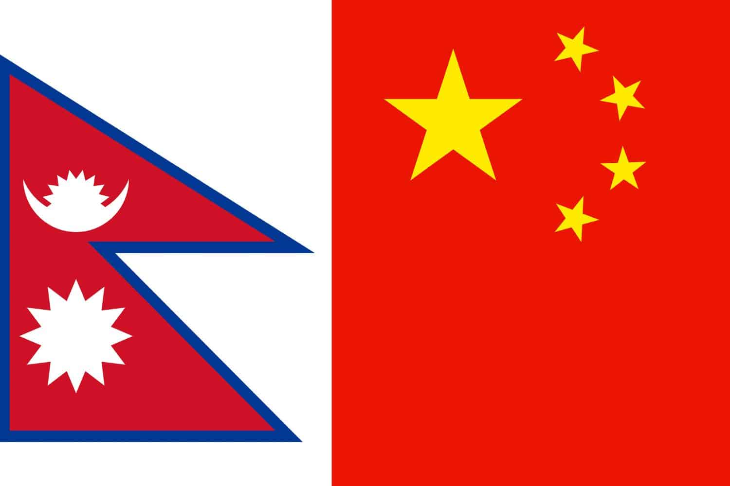 Nepali Flag vs Chinese Flag Flags Flag of Nepal Nepali Flag vs Chinese Flag