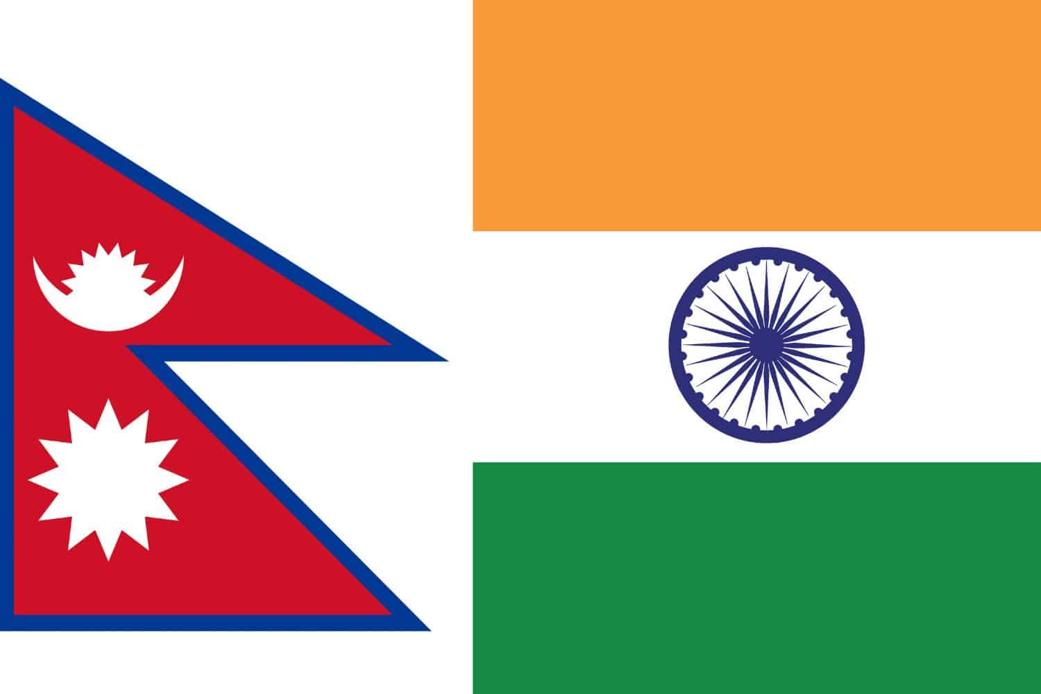 Nepali Flag vs Indian Flag Flags Flag of Nepal Nepali Flag vs Indian Flag