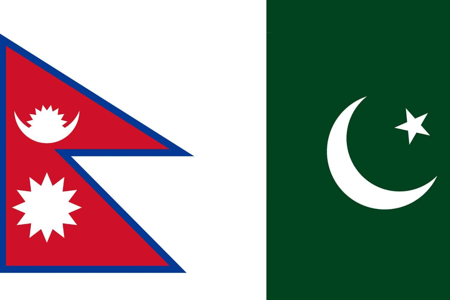 Nepali Flag vs Pakistani Flag Flags Flag of Nepal Nepali Flag vs Pakistani Flag
