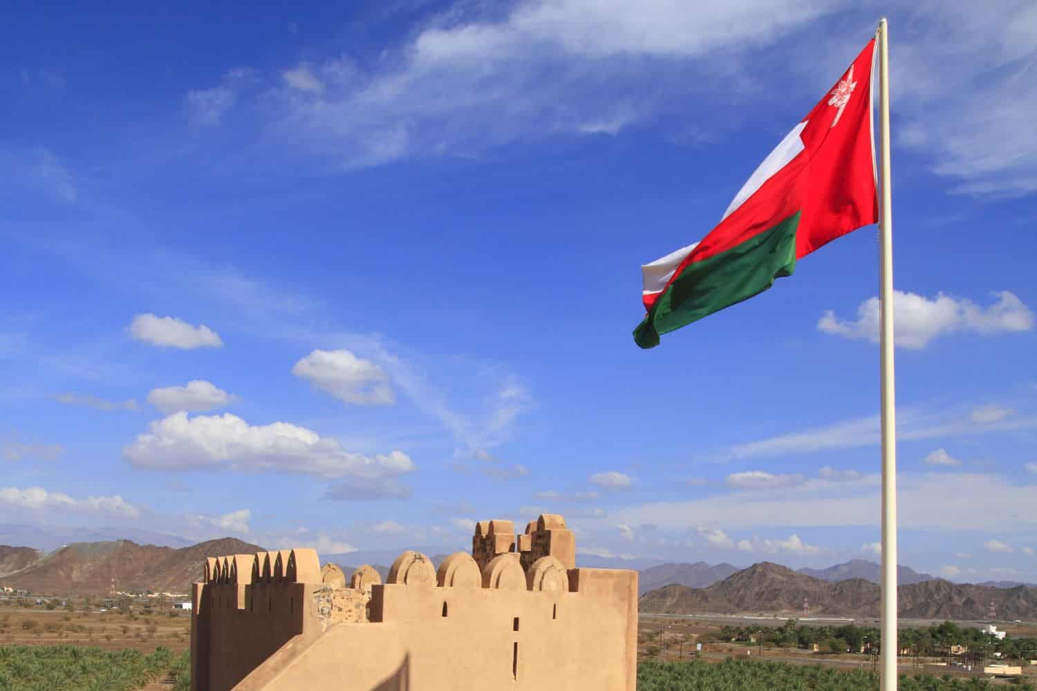 Omani flag Flags Oman flag