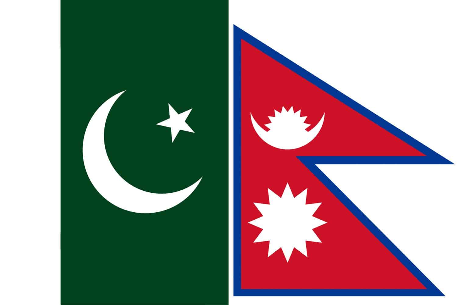 Pakistani Flag vs Nepali Flag Flags Flag of Pakistan Pakistani Flag vs Nepali Flag