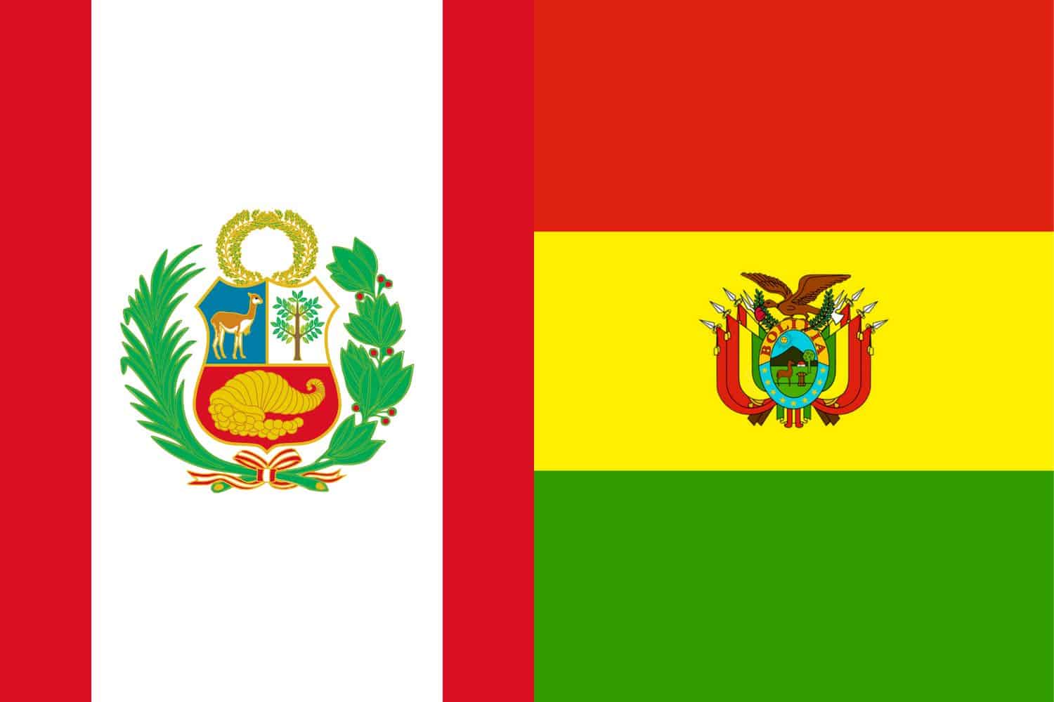 Peruvian Flag vs Bolivian Flag Flags Flag of Peru Peruvian Flag vs Bolivian Flag