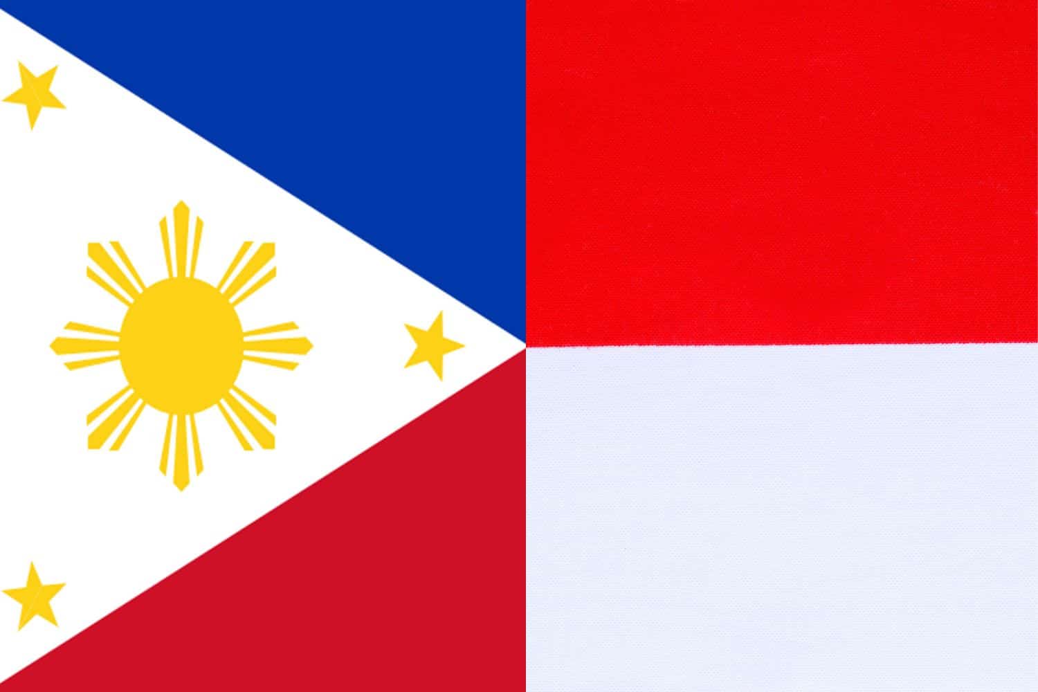 Philippine Flag vs Indonesian Flag Flags Flag of Philippines Philippine Flag vs Indonesian Flag