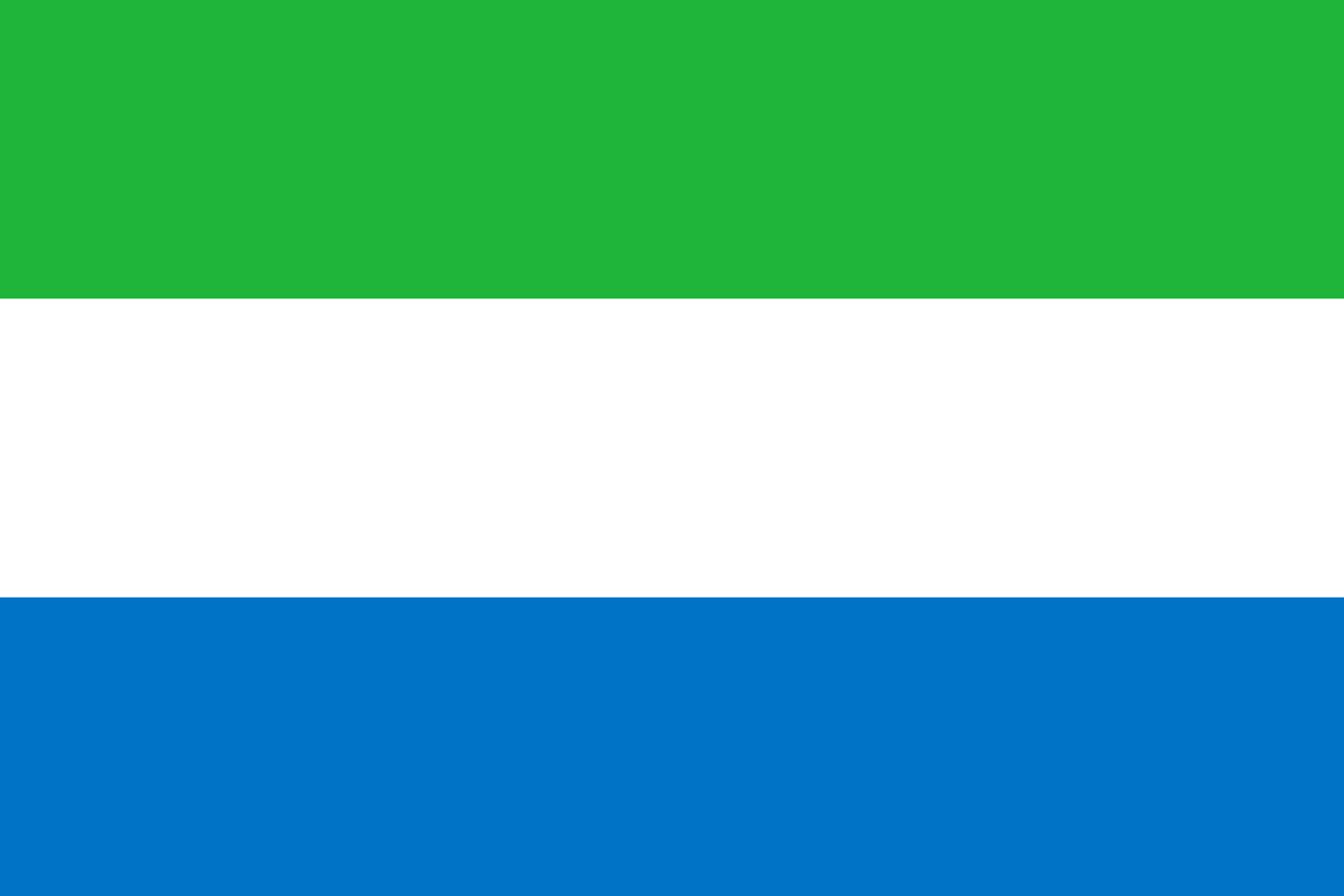 Sierra Leonean flag