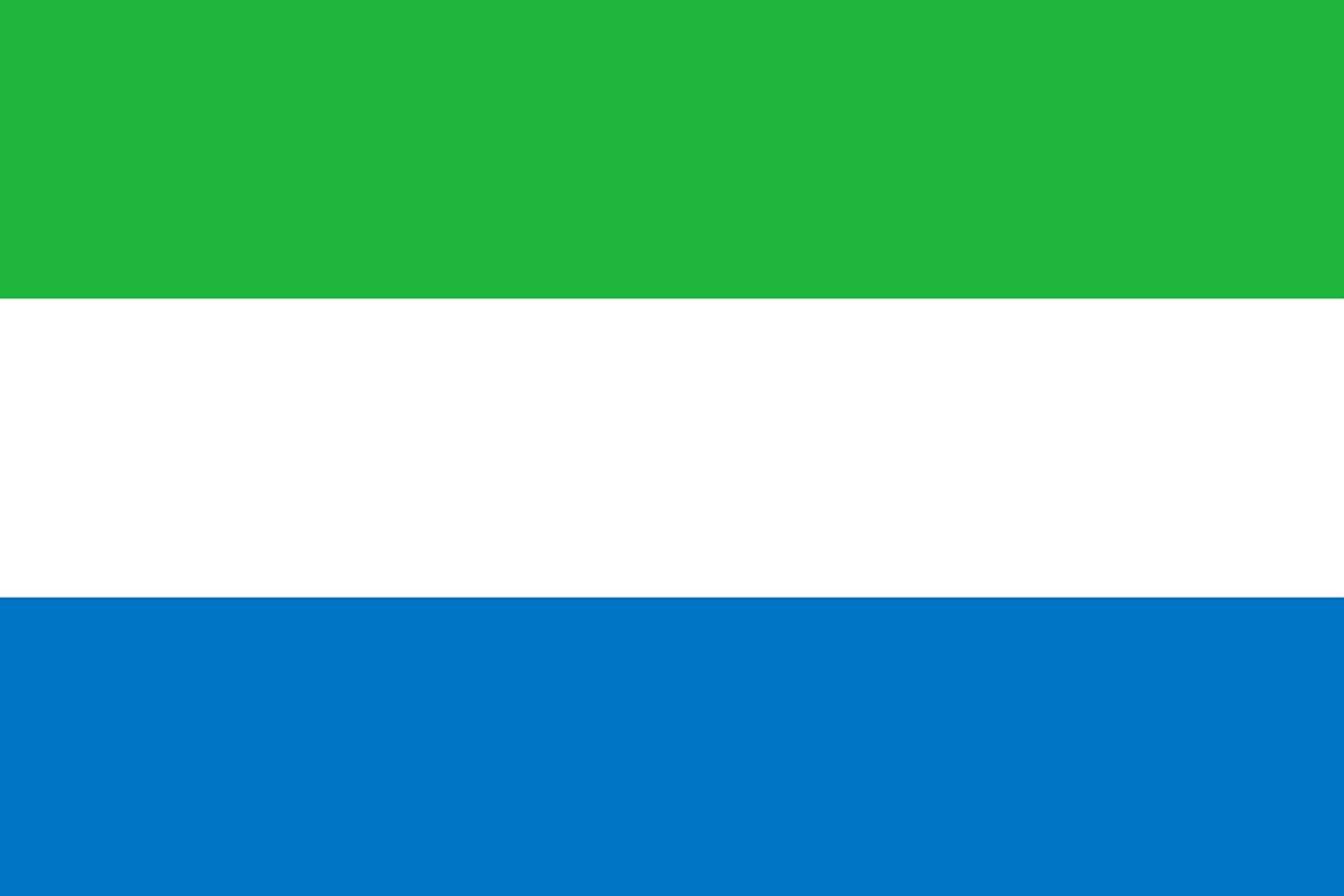 Sierra Leonean flag Flags Sierra Leonean flag