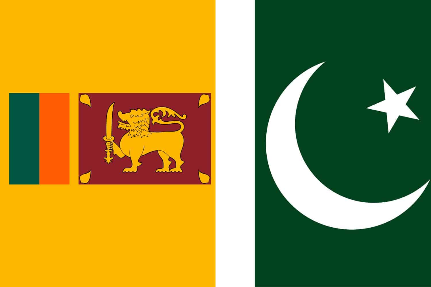 Sri Lankan Flag vs Pakistani Flag 1 Flags Flag of Sri Lanka Sri Lankan Flag vs Pakistani Flag 1