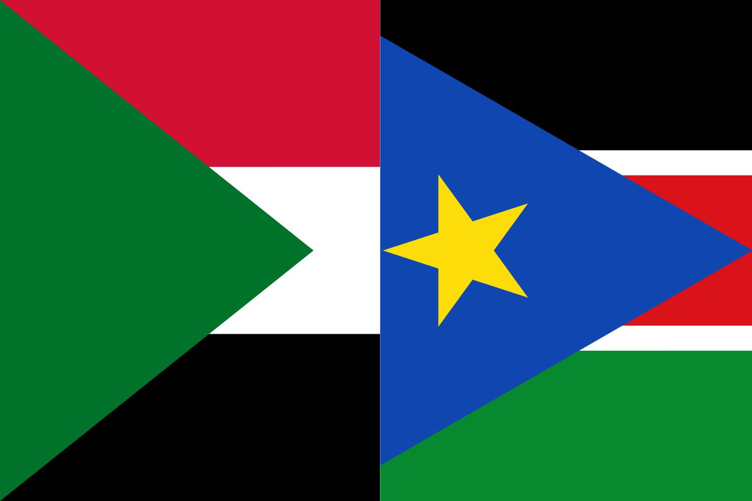 Sudanese n Flag vs South Sudan Flag Flags Flag of Sudan Sudanese n Flag vs South Sudan Flag