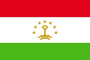 Tajikistani flag