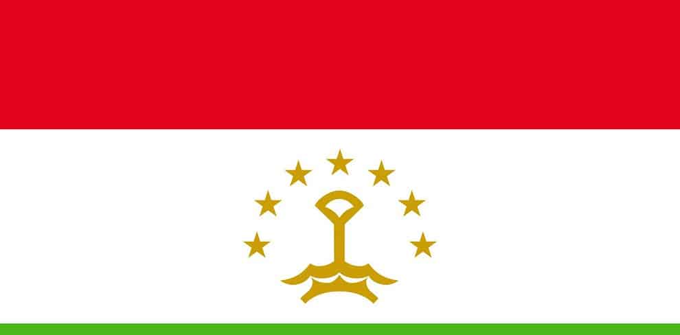 Tajikistani flag