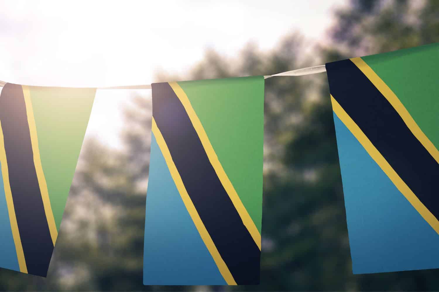 Tanzania flag Flags Tanzania flag