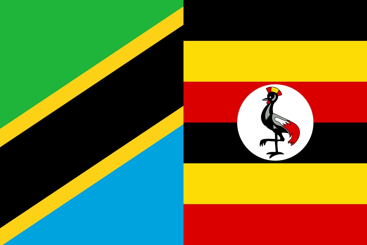 Tanzanian Flag vs Ugandan Flag Flags Flag of Tanzania Tanzanian Flag vs Ugandan Flag
