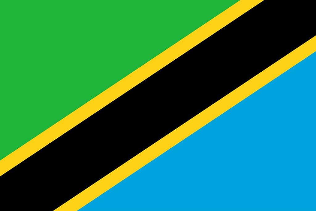 Tanzanian flag Flags Tanzanian flag