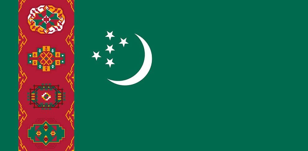 Turkmen flag