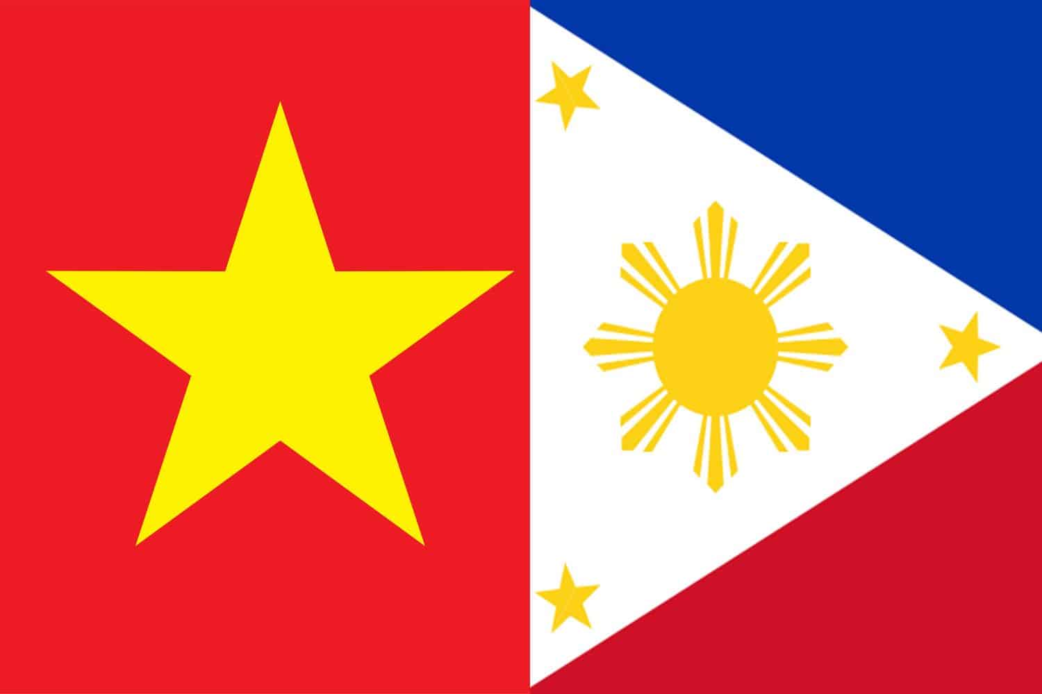 Vietnamese Flag vs Filipino Flag Flags Flag of Vietnam Vietnamese Flag vs Filipino Flag