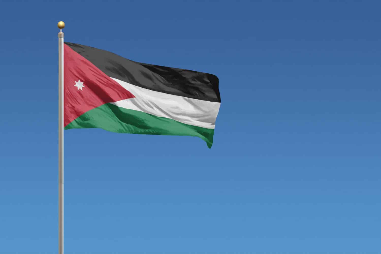 flag of Jordan Jordan, Flags flag of Jordan