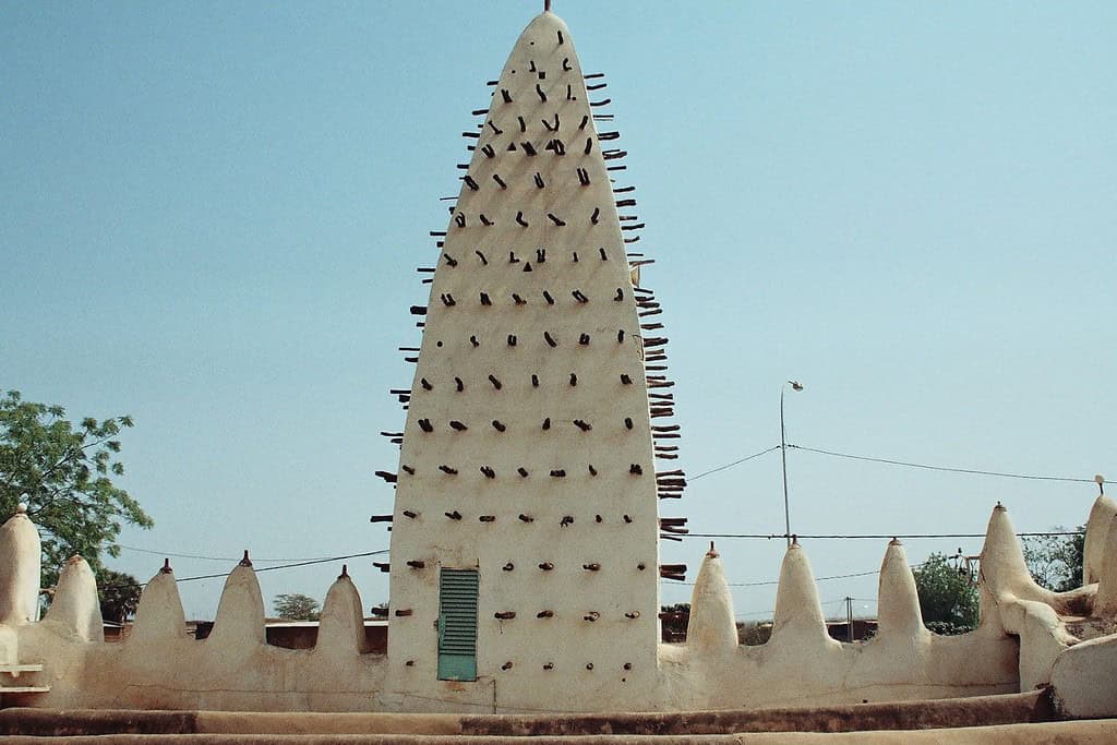 Bobo Dioulassos Old Mosque Travel Destinations, Africa Bobo-Dioulasso's Old Mosque