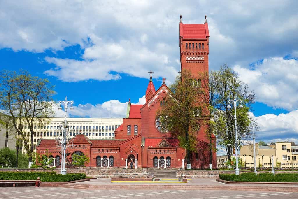 Church of Saints Simon and Helena in Minsk Travel Destinations, South Europe Caucasus East Europe Church of Saints Simon and Helena in Minsk