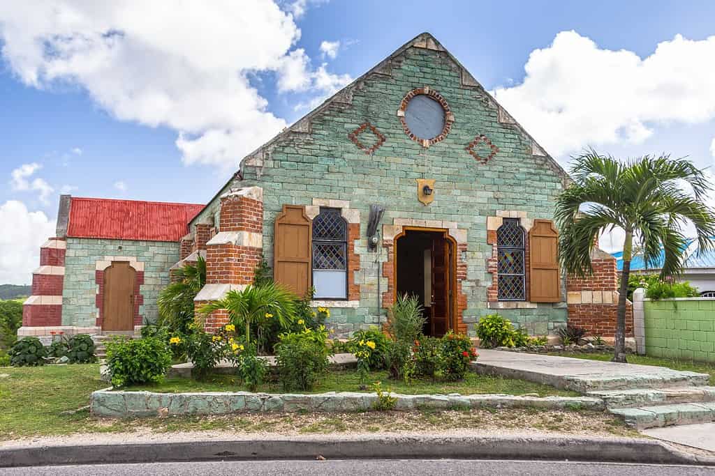Church of St. Barnabas in Barbuda Travel Destinations, Americas Church of St. Barnabas in Barbuda