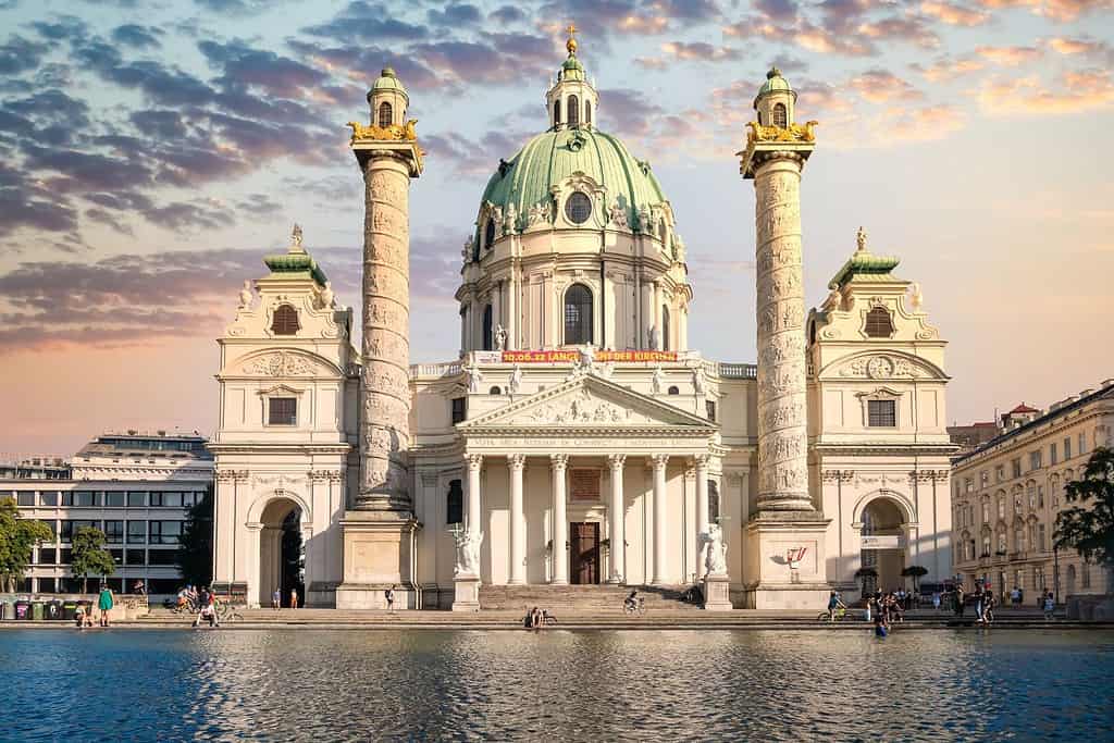Church of St. Charles in Vienna Travel Destinations Church of St. Charles in Vienna