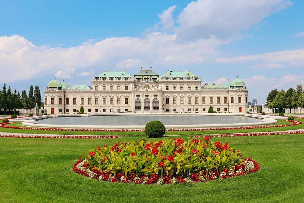 Gardens of Belvedere Palace Travel Destinations Gardens of Belvedere Palace