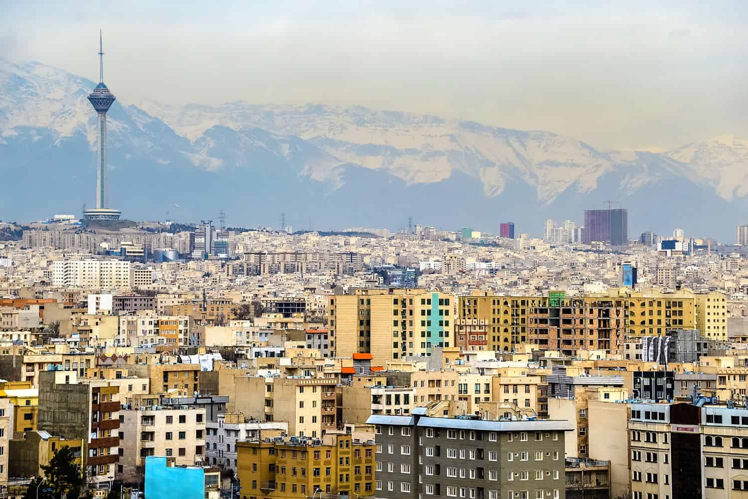 Geography of Tehran Iran