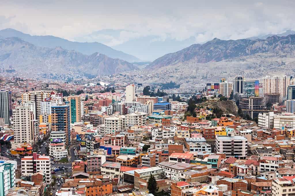 La Paz city Geography La Paz city