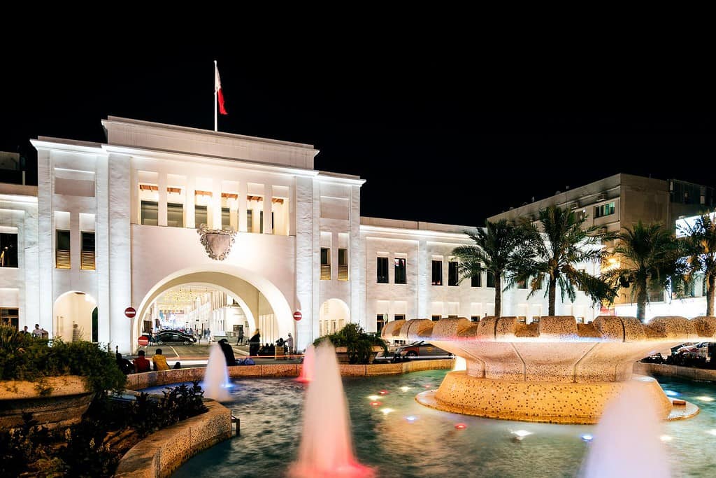 Manamas Historic Bab Al Bahrain Travel Destinations, Asia Manama's Historic Bab Al Bahrain