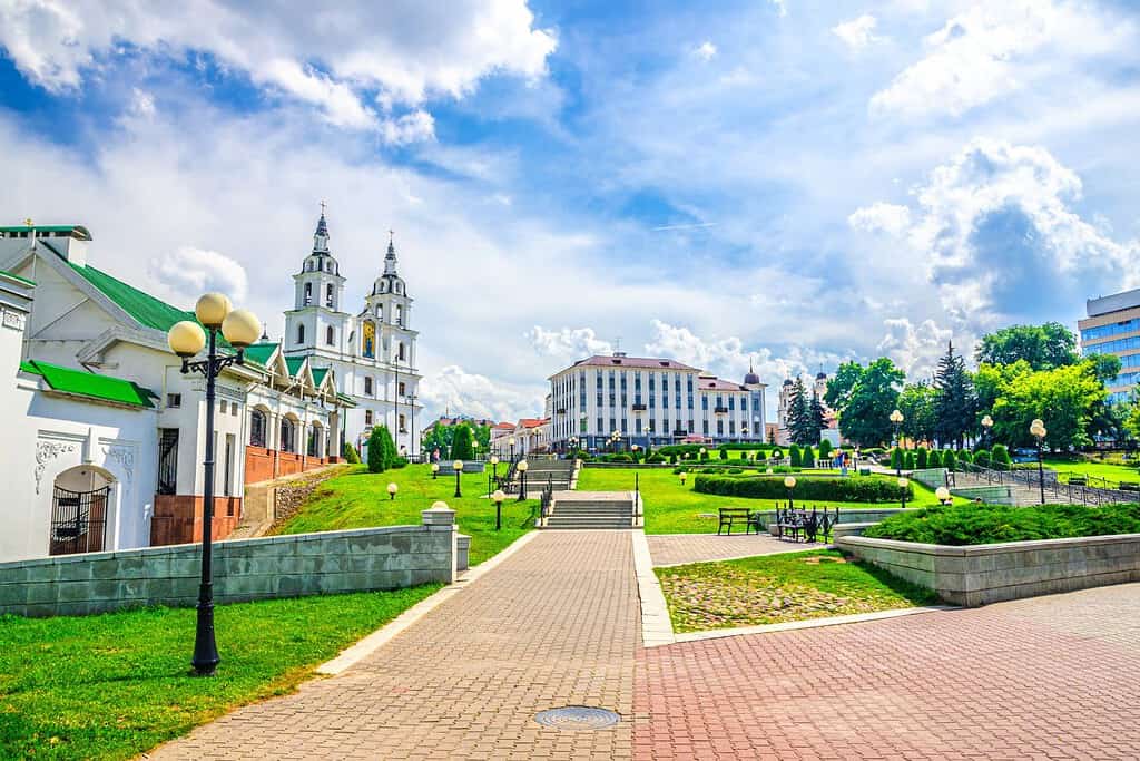 Minsks Historic Upper Town Travel Destinations, South Europe Caucasus East Europe Minsk's Historic Upper Town