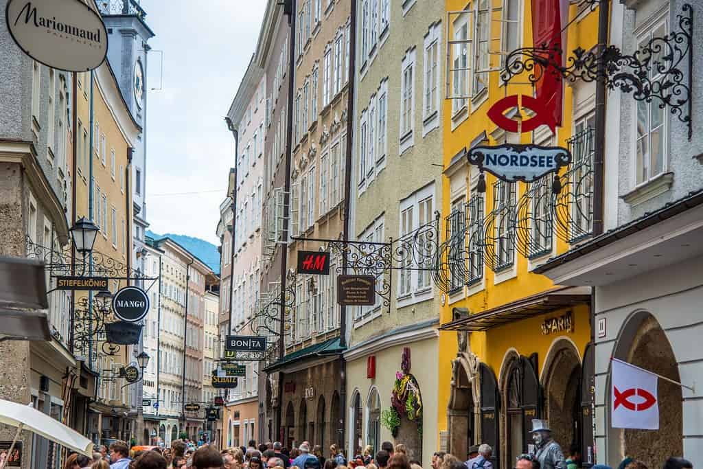 Salzburgs Getreidegasse Travel Destinations Salzburg's Getreidegasse