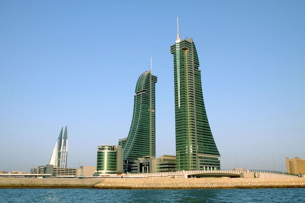 Statues of Bahrain Financial Harbour Travel Destinations, Asia Statues of Bahrain Financial Harbour