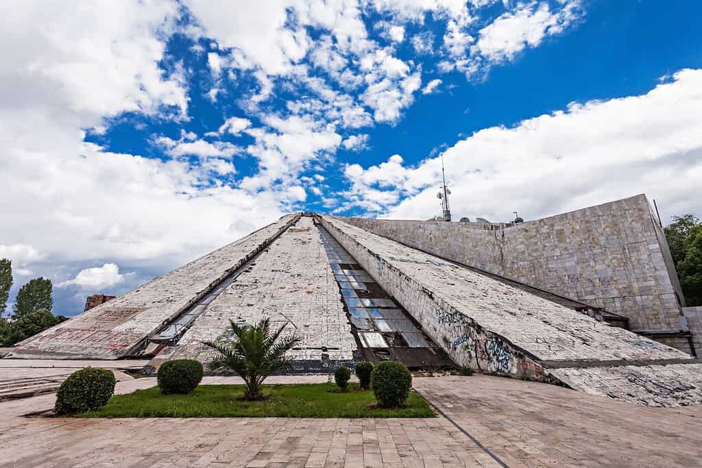 The Pyramid of Tirana Ksamil Islands Travel Destinations, South Europe Caucasus East Europe The Pyramid of Tirana, Ksamil Islands