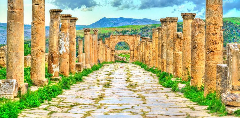 Djemila Roman ruins