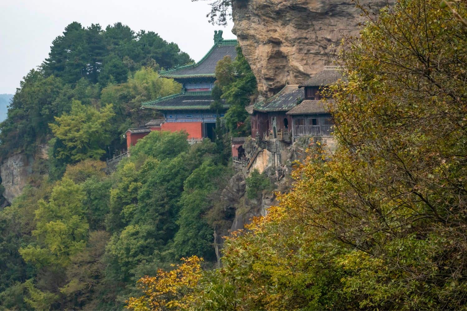 Monastery of Wudang Mountains Travel Destinations, Asia Monastery of Wudang Mountains