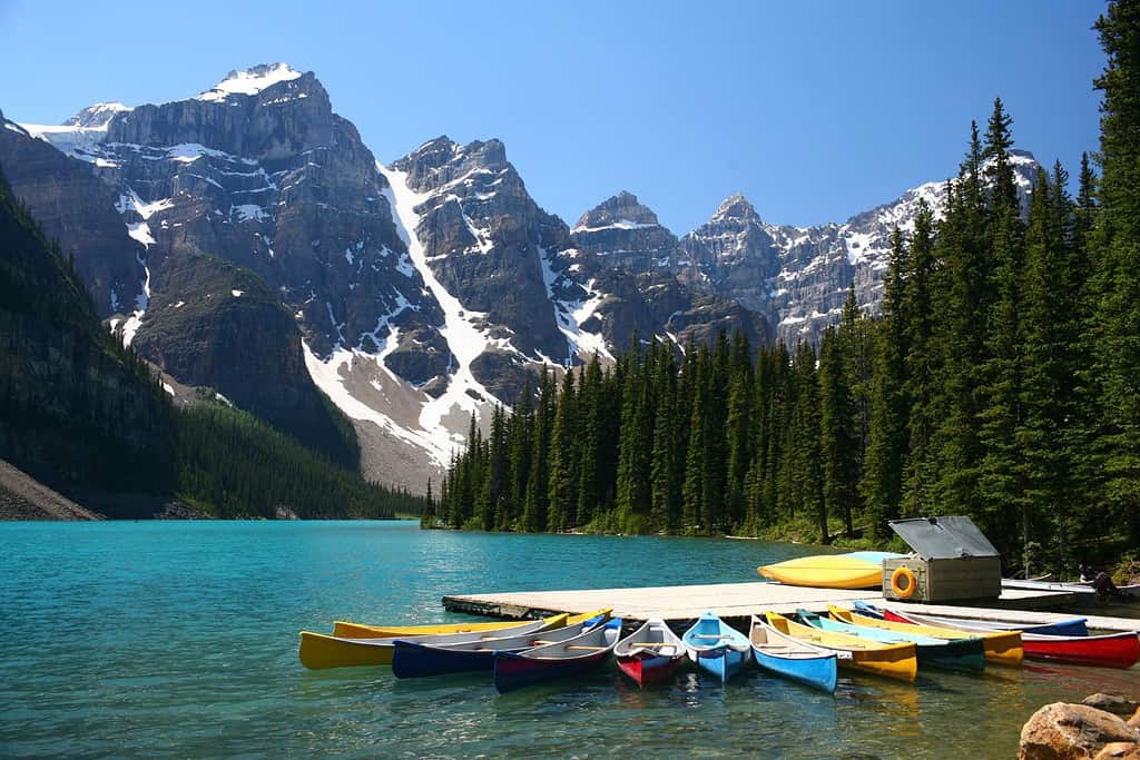 Moraine Lake Travel Destinations, Americas Moraine Lake