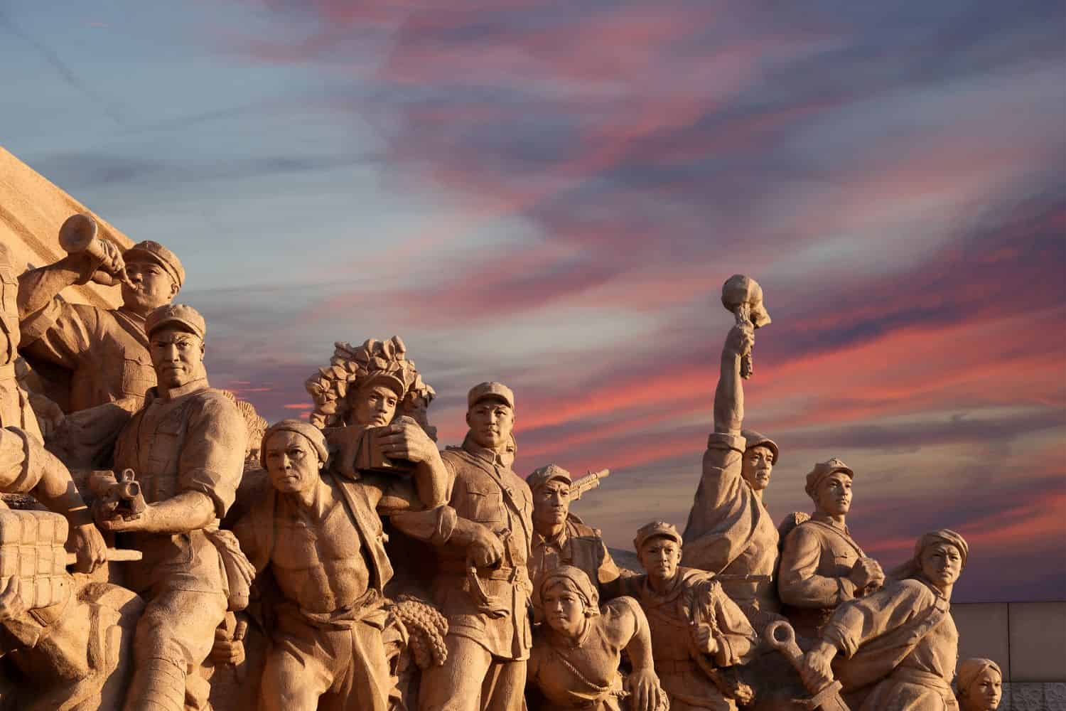 Statues of Tiananmen Square in Beijing Travel Destinations, Asia Statues of Tiananmen Square in Beijing