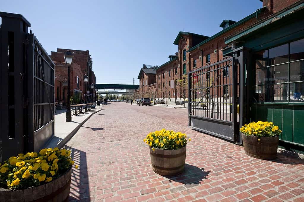 Torontos Historic Distillery District Travel Destinations, Americas Toronto's Historic Distillery District