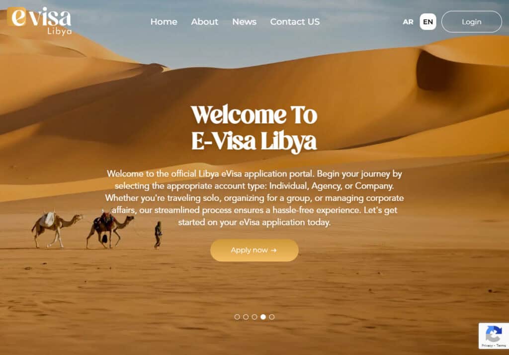Libya e Visa Application 1 Visas Libya e-Visa Application
