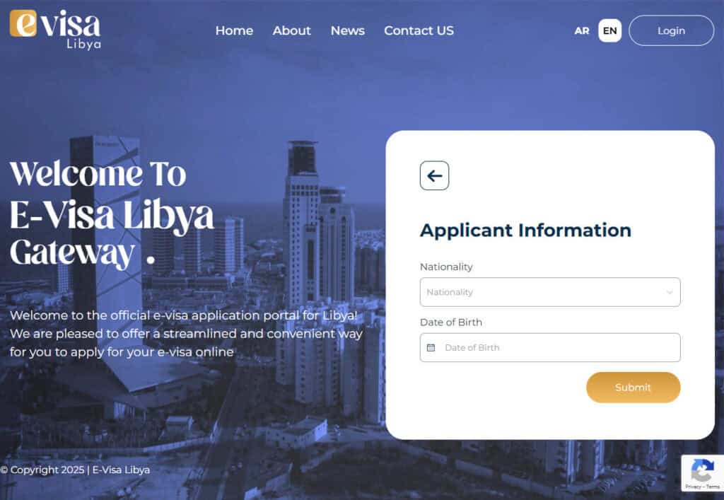Libya e Visa Application 5 Visas Libya e-Visa Application