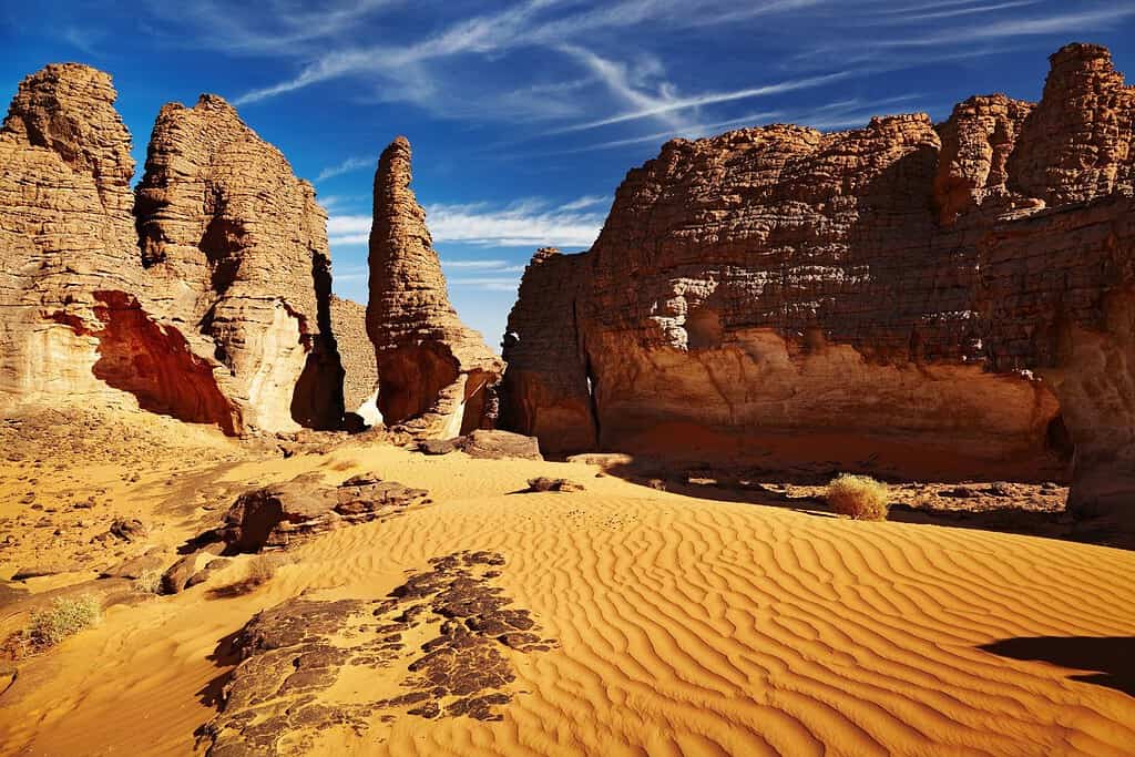 Tassili NAjjer National Park Tassili N'Ajjer National Park in Algeria Tassili NAjjer National Park