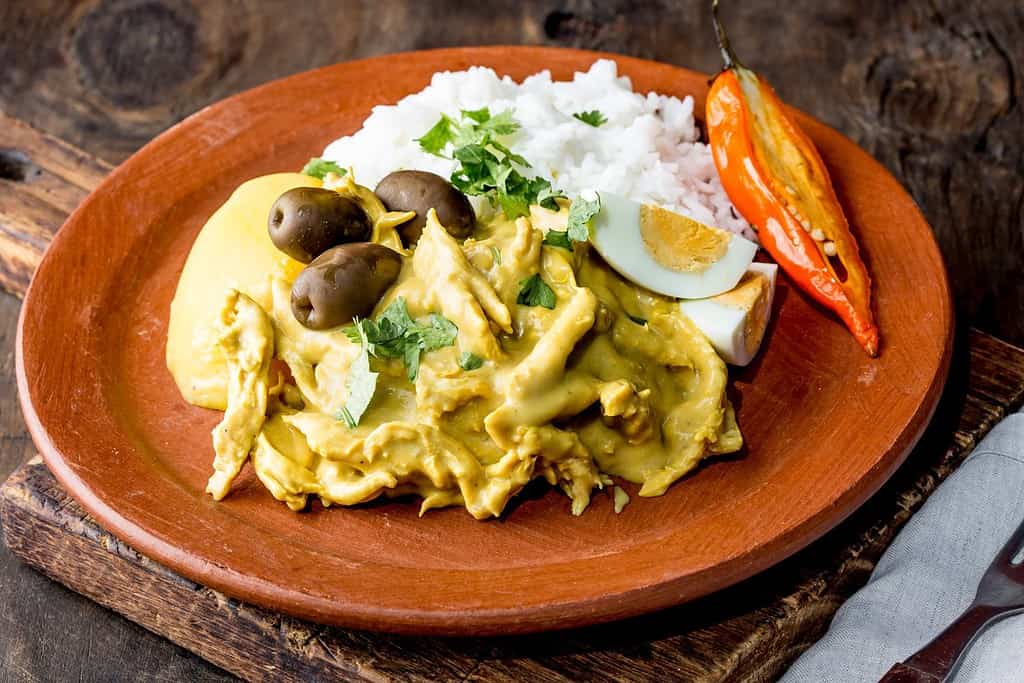 Aji de Gallina Food Food from Peru Aji de Gallina