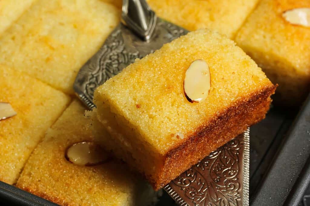 Basbousa Food Basbousa
