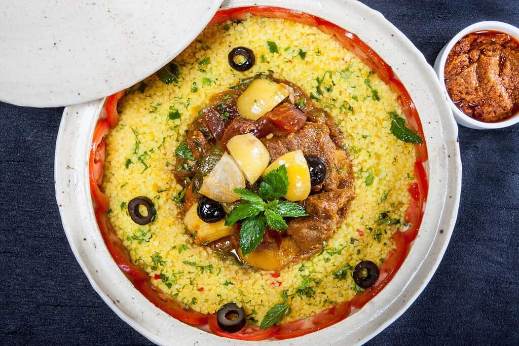Couscous with Lamb Food Food from Libya Couscous with Lamb