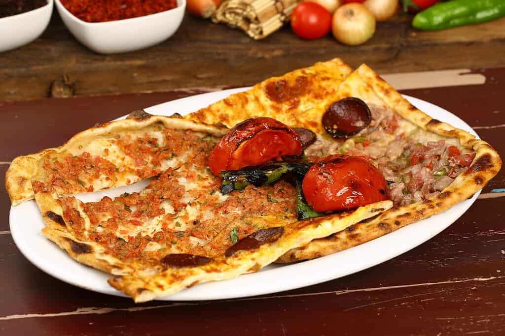 Etli Ekmek Food Food from Turkey Etli Ekmek