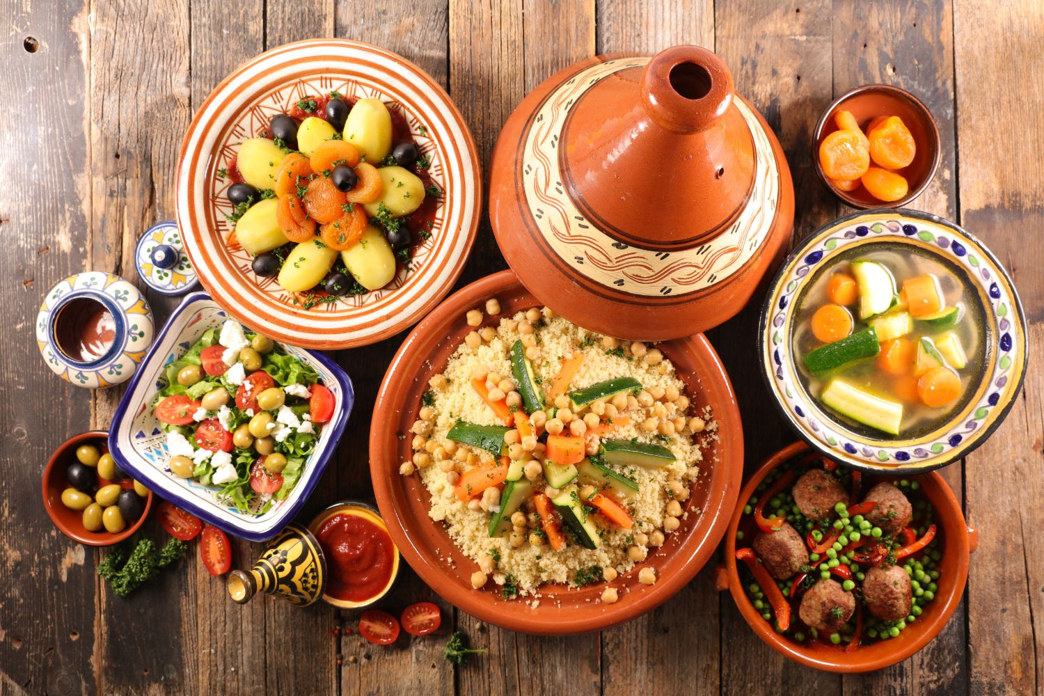 Geography of Morocco: National Geographic Tapestry Food from Morocco