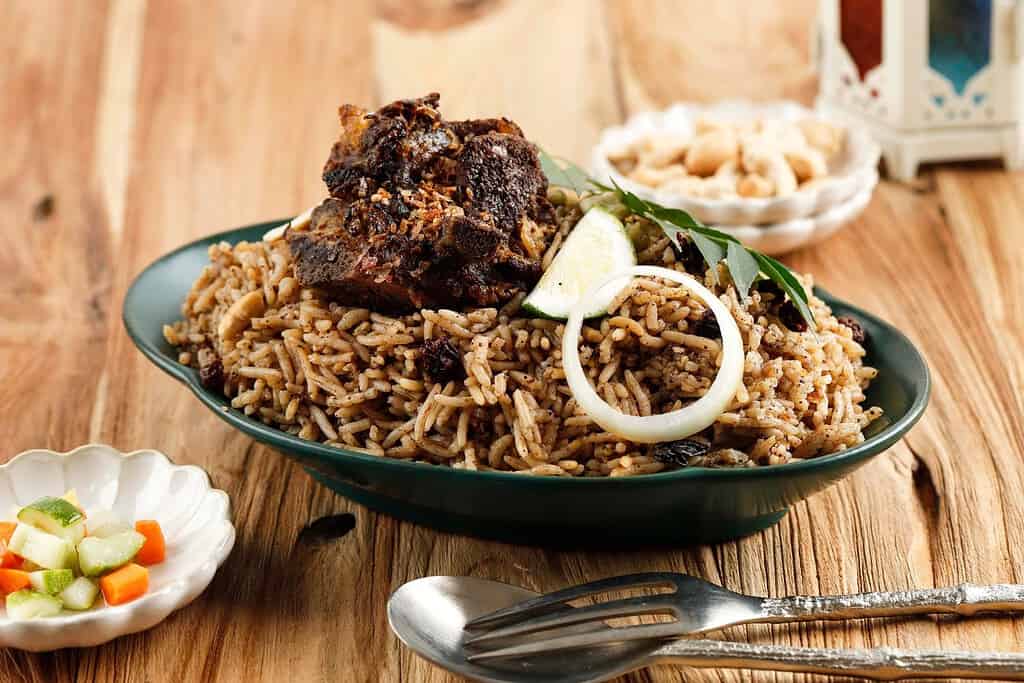 Hilib Ari Sweet Rice Food Food from Somalia Hilib Ari Sweet Rice