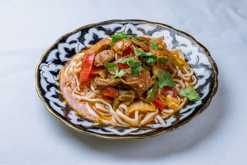 Lagman Food Food from Kyrgyzstan Lagman