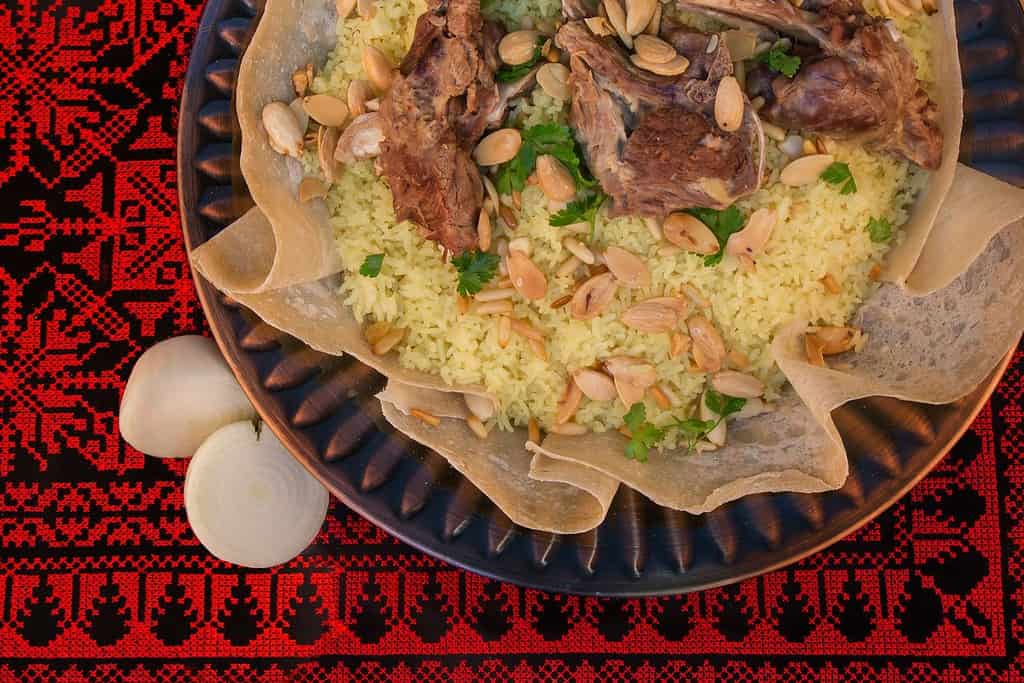 Mansaf Jordan, Food Food from Jordan Mansaf