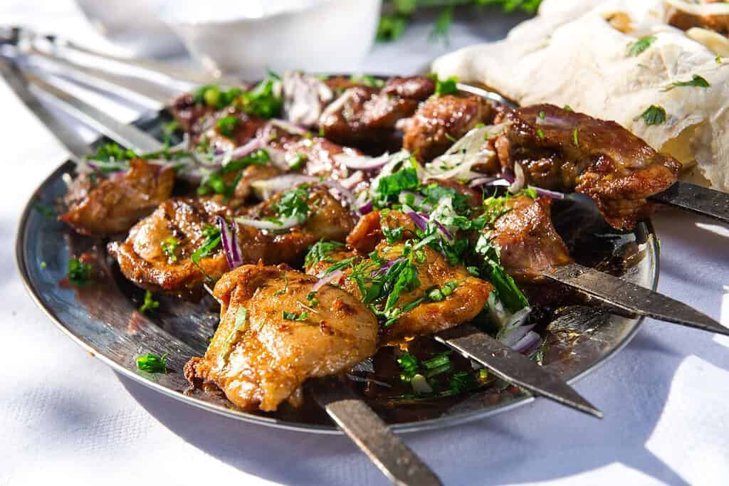 Shashlik Food Shashlik