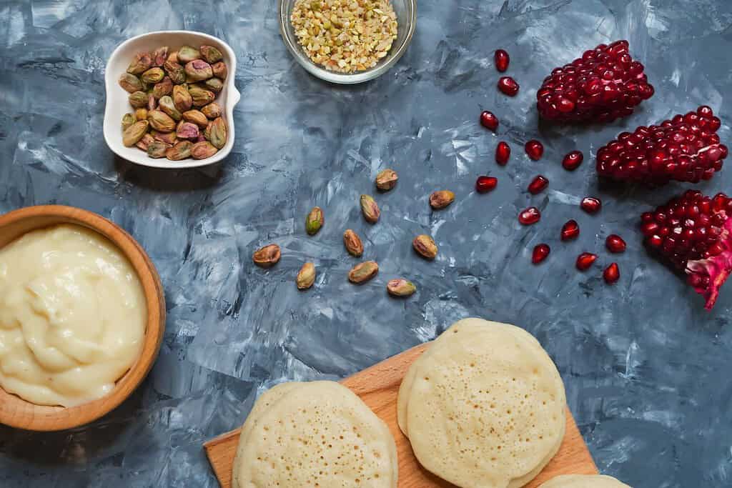 Somali Flatbread Canjeero Food Food from Somalia Somali Flatbread Canjeero